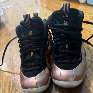 Stylish Kids Shoes in Black and Copper